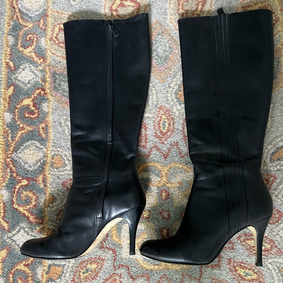 G-VGUC Cole Haan Black Boots with Stiletto Heel - Picture 2 of 16